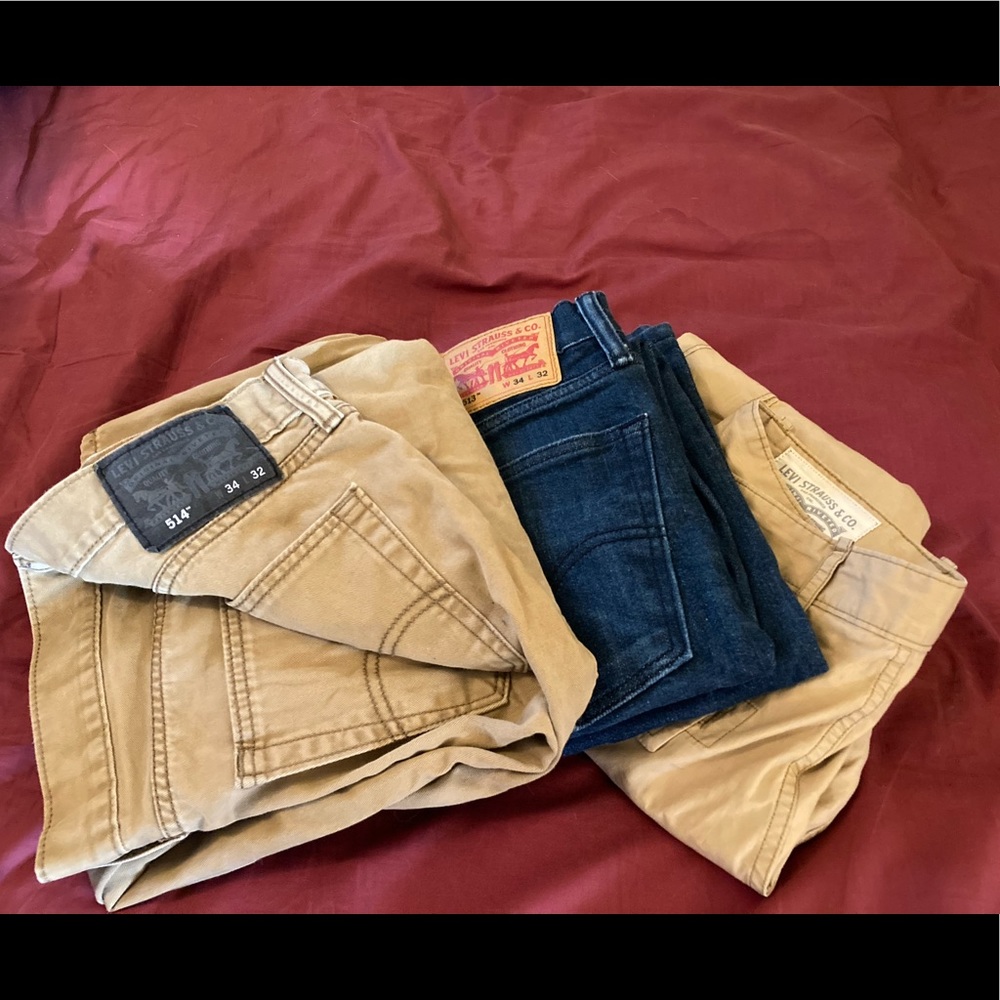 MEN’s LEVI STRAUSS & CO | Khaki and Jeans BUNDLE